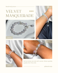 Velvet Masquarade Bracelet 🎀