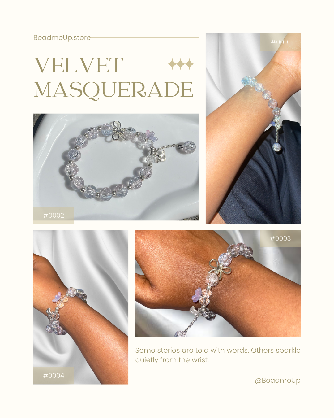 Velvet Masquarade Bracelet 🎀